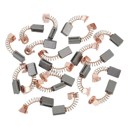 10 Pairs Carbon Brushes for Angle Grinder Motor (Power Tool)