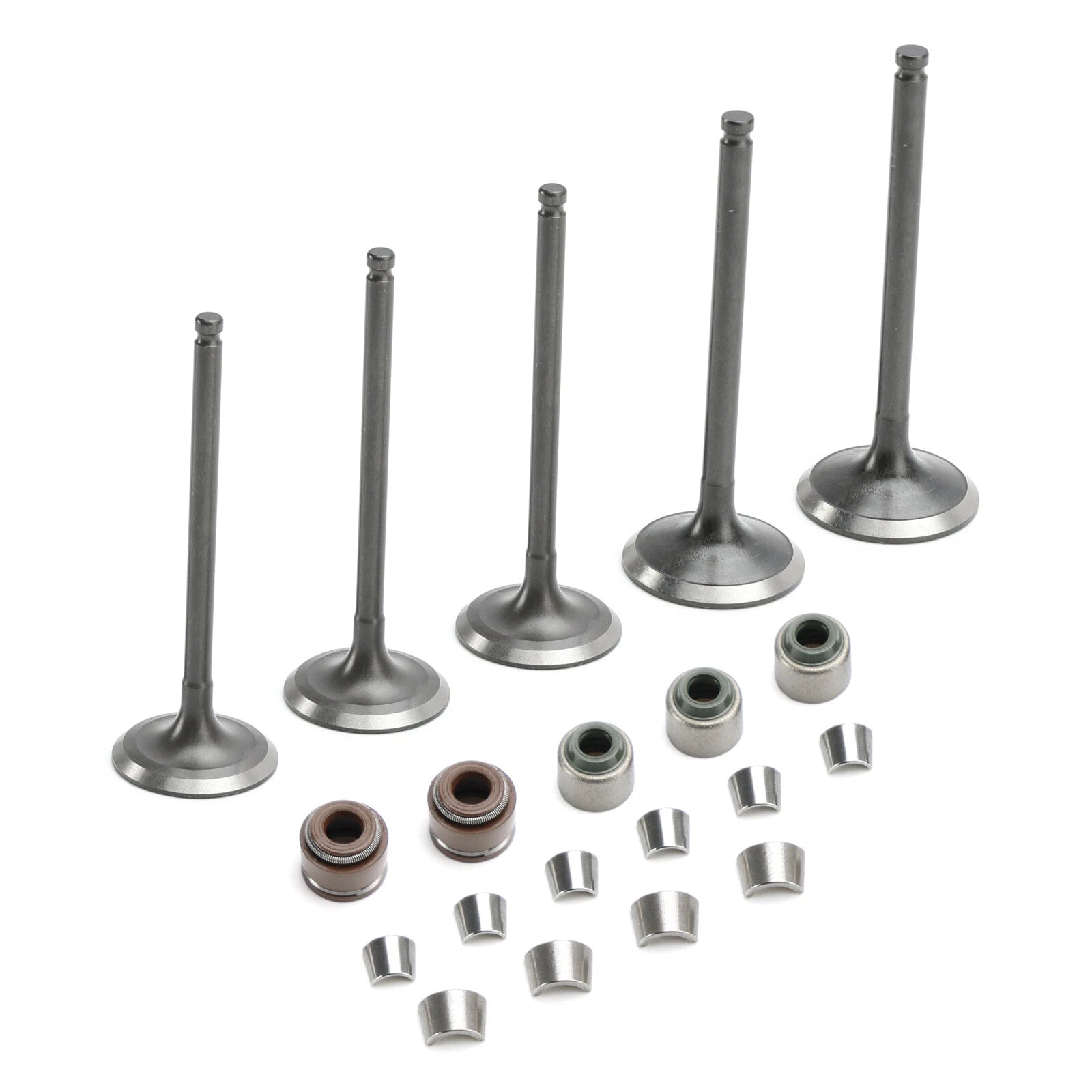 Intake & Exhaust Valve for Yamaha WR450F YZ450F YFZ450 (2003–2023) 5TA-12112-00 5TA-12121-00