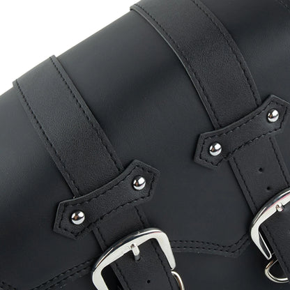 Left Saddlebag for Motorcycle (2010–2020) Black with Side Storage