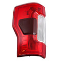 Tail Light for Ford F-250/350 (2017–2019) Halogen Left Driver Black