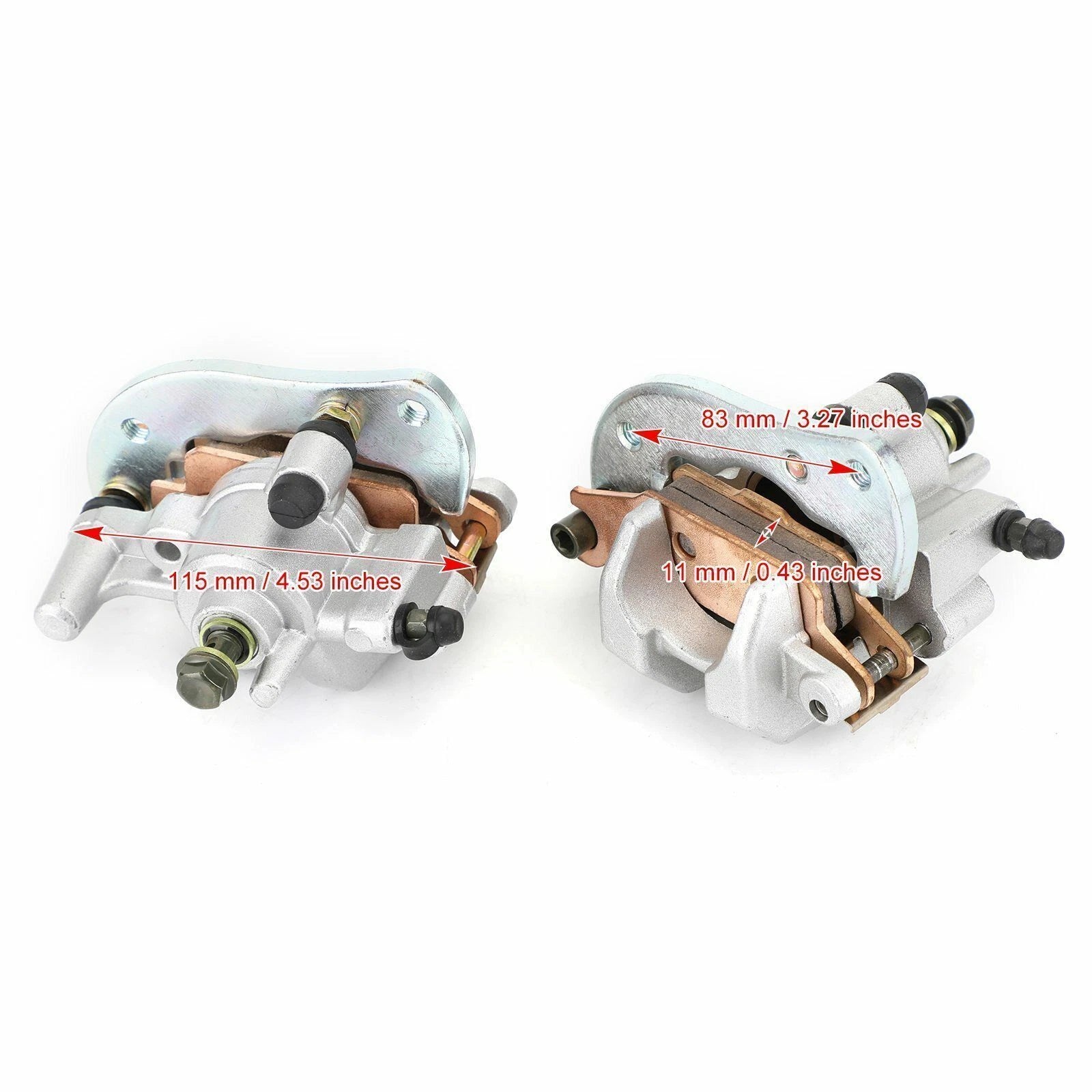 Rear Brake Caliper for Yamaha YFM550 YFM700 Grizzly (2007–2021) 3B4-2580U-00 T9