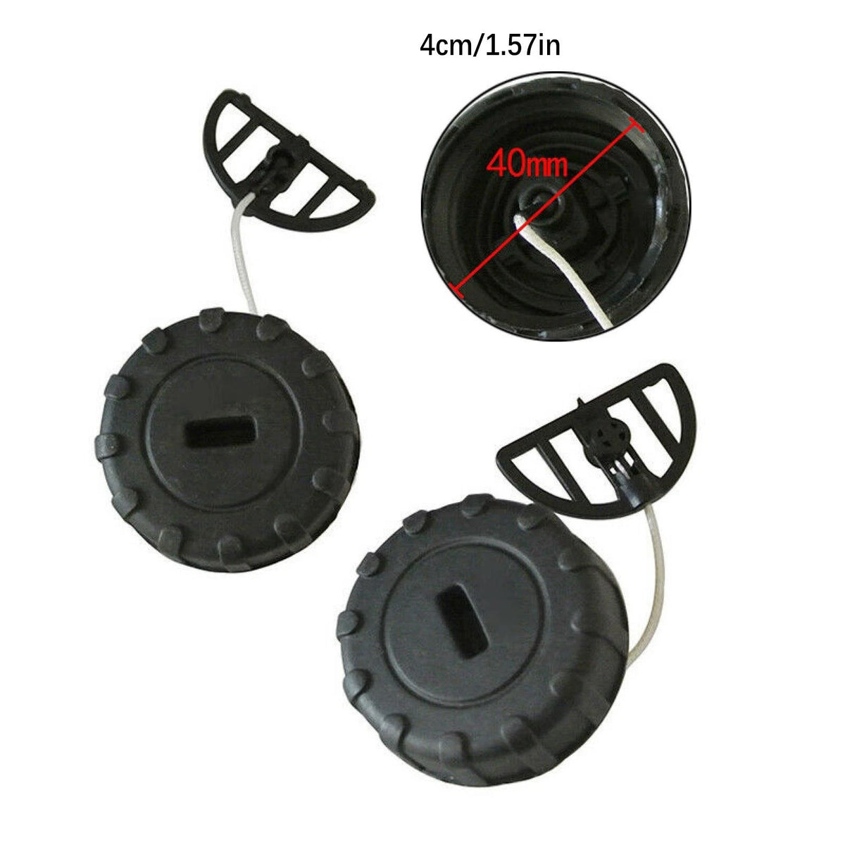 1 Pair Fuel Caps Cover Shell for Stihl MS170 MS180 (017–018) 11303500500