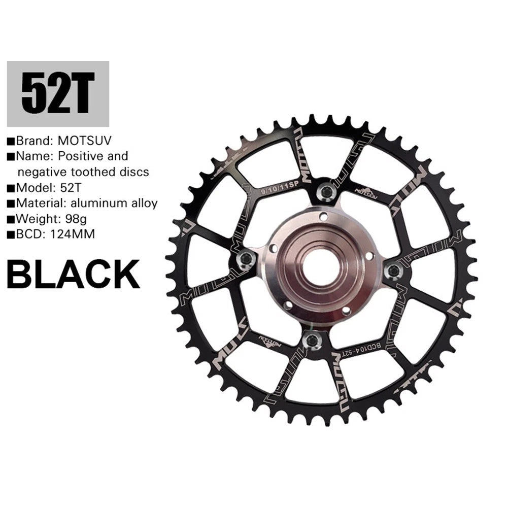 Chainring Replacement Converter Set for Bicycle (Positive & Negative)