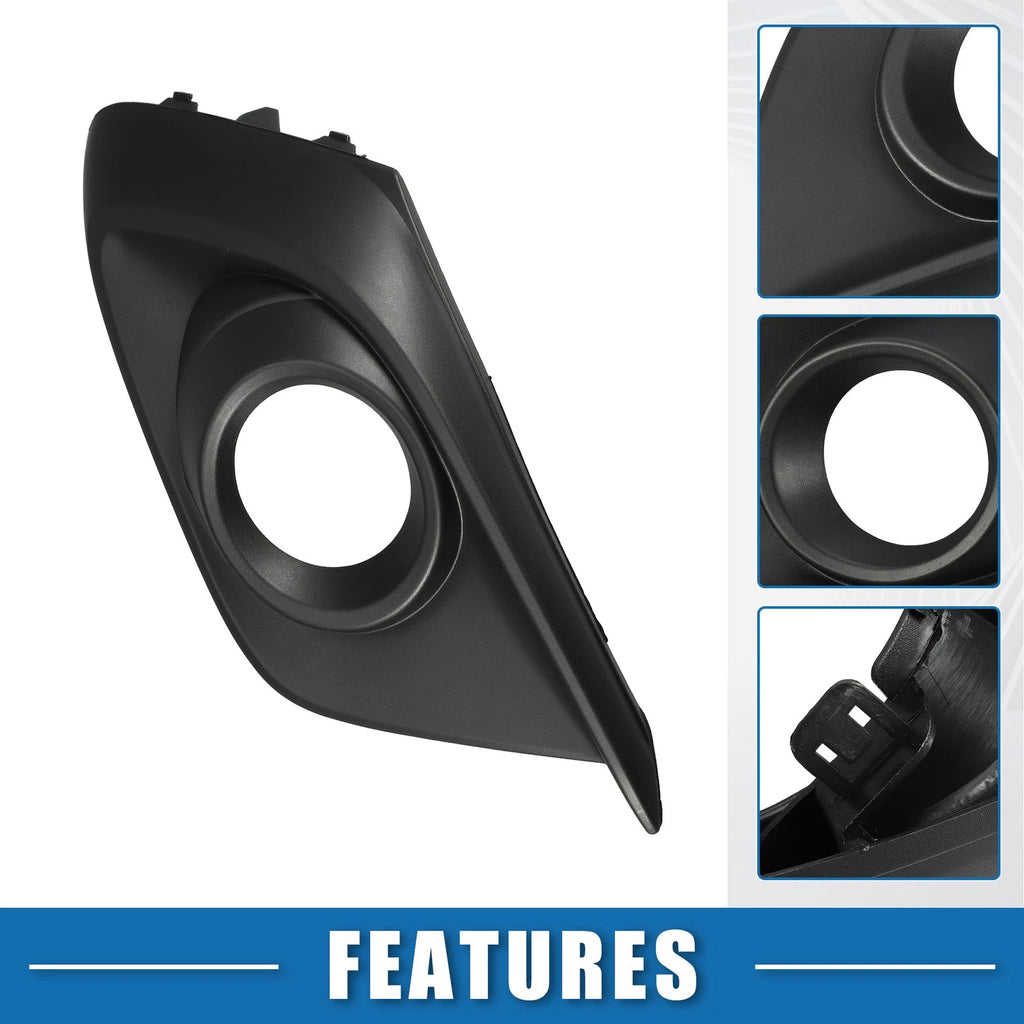 Front Fog Light Grille Cover Trim Pair for Mazda 3 (2014–2015)
