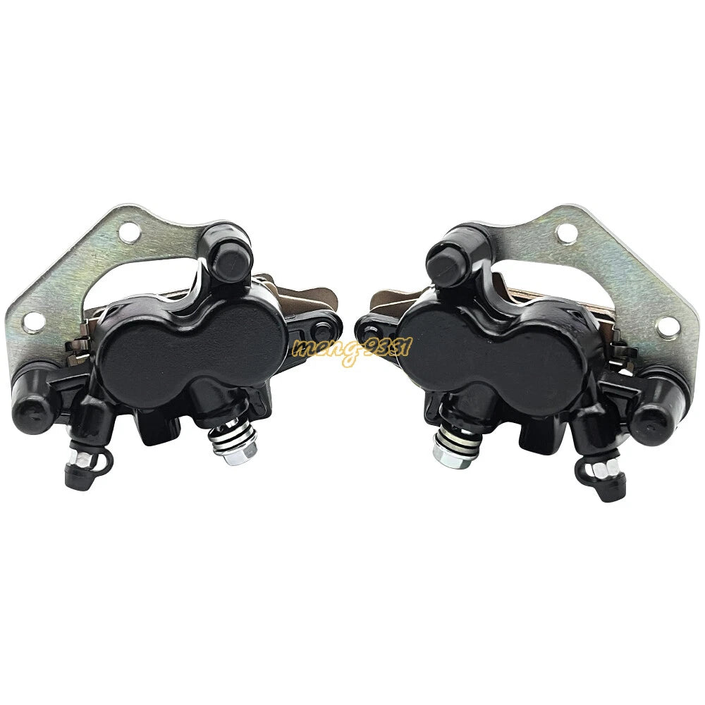 Front Brake Calipers & Pads for Kawasaki KFX700, Brute Force 650, Prairie 650, 700
