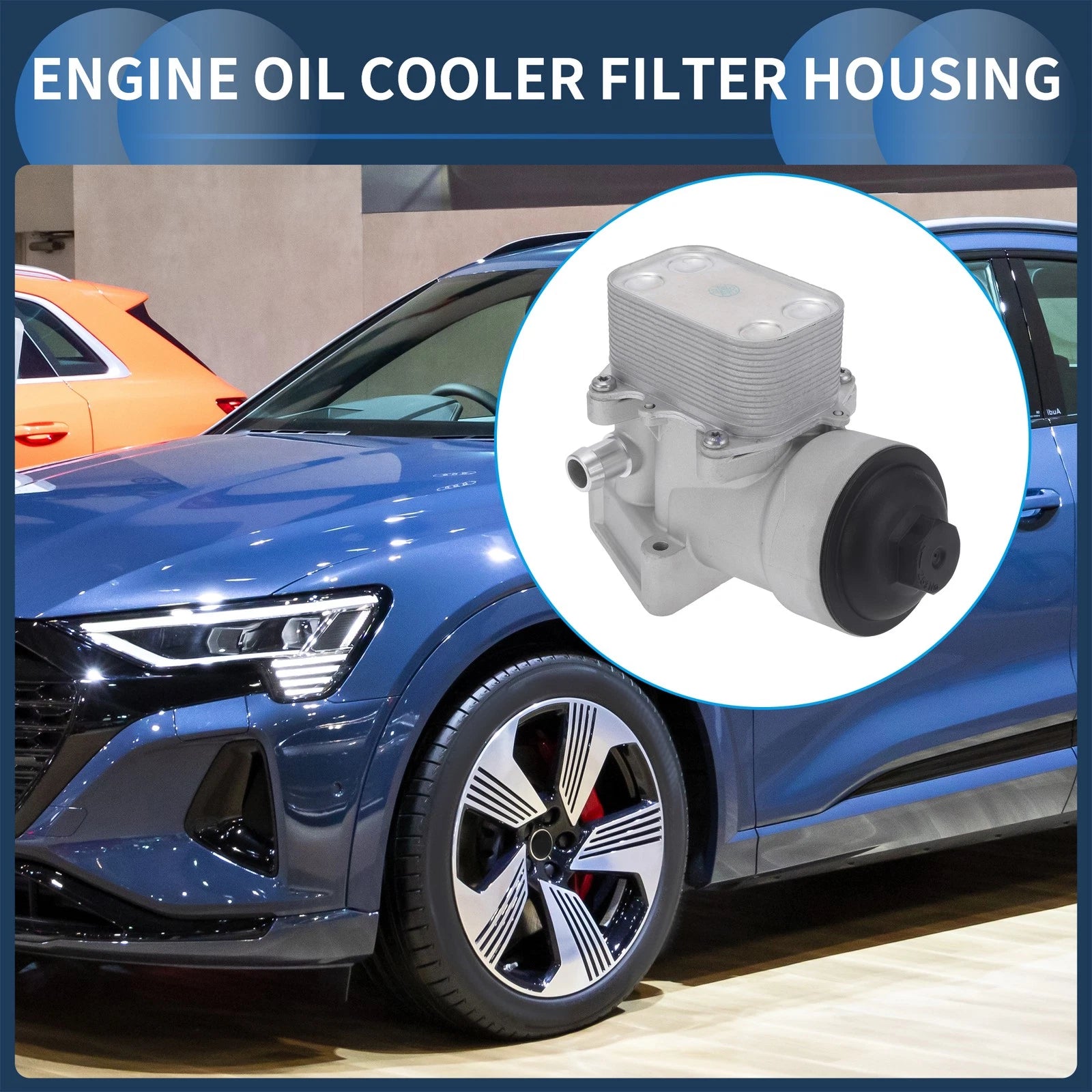 Engine Oil Cooler Filter Housing for Audi A3 Q3 Quattro (2015–2022)