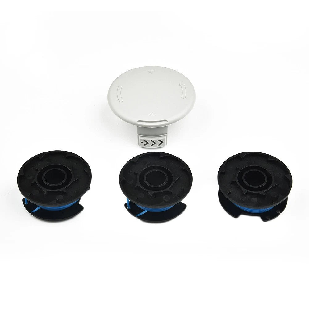 3X Replacement Spool String Trimmer Line for Spool and Cap
