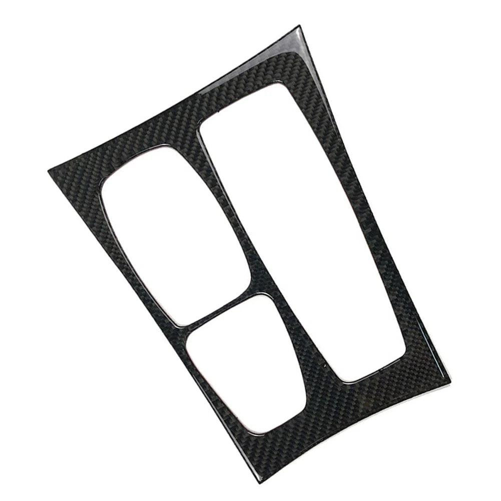 Carbon Fiber Gear Shift Box Panel Trim for BMW E70 X5 E71 X6 (2008–2013) RHD