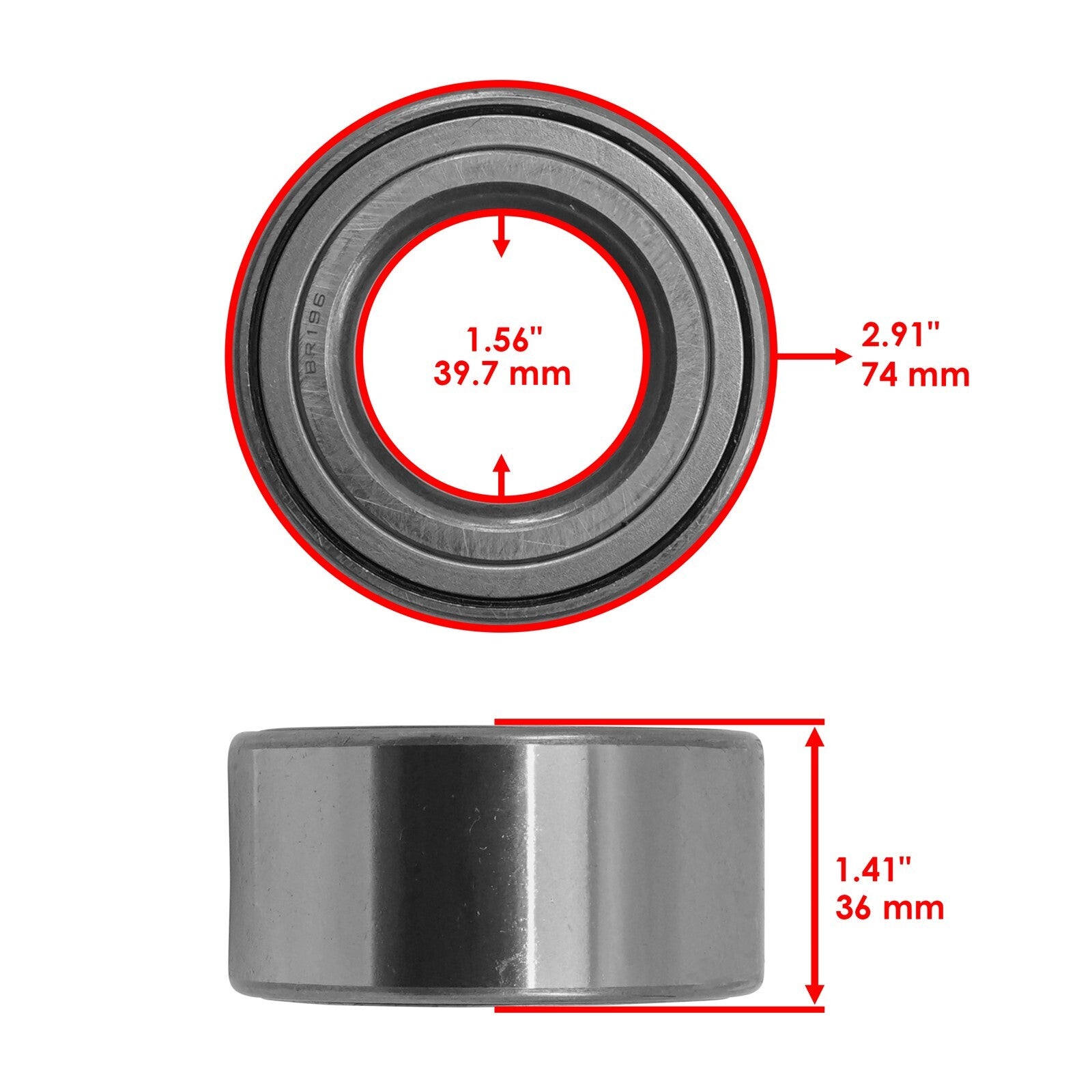 Wheel Knuckle Bearing Replacement for Honda Pioneer 1000 Limited (2017–2021)