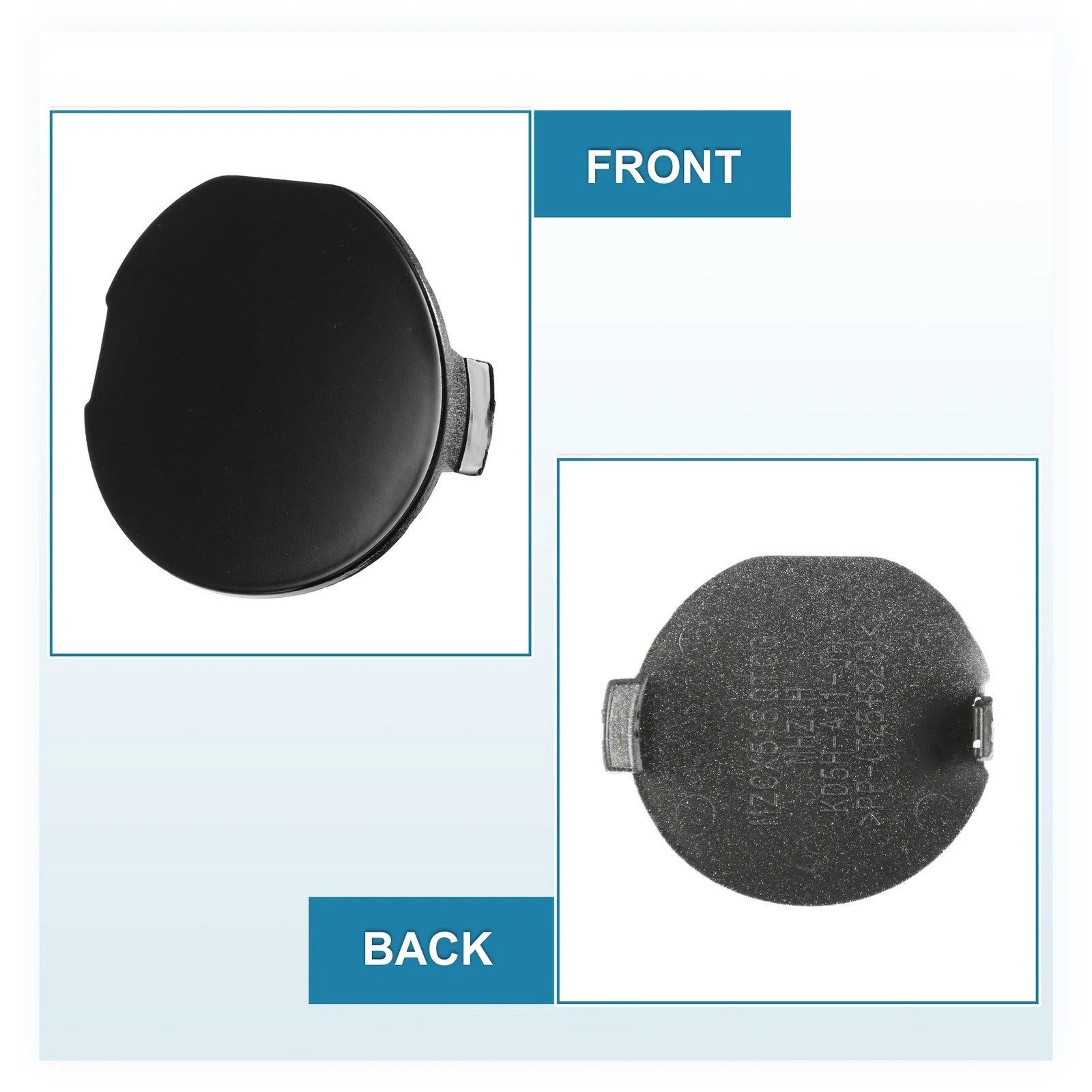 Tow Hook Cover Cap for Mazda CX-5 (2017–2021) - Black