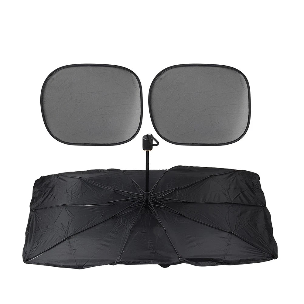 Foldable Sun Shade Windshield Visor for Truck Van (2010–2023)