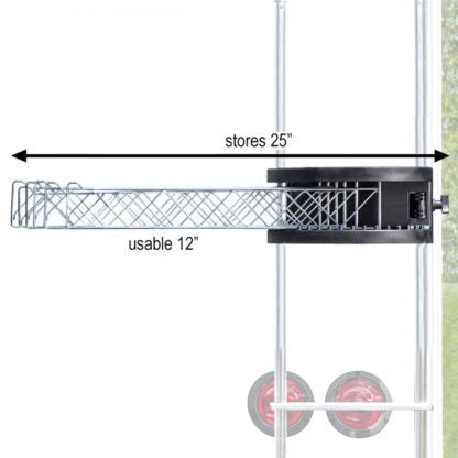 Stromberg CL12 Extend-A-Line Clothes Dryer for Ladder Mounting (12")