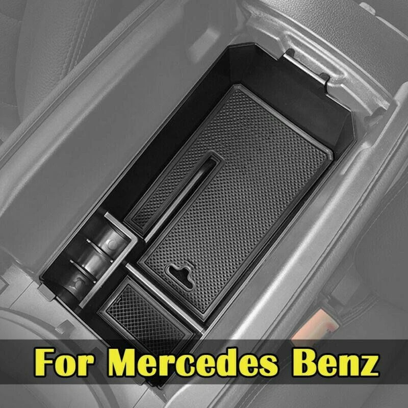Storage Box Center Console Tray for Mercedes Benz Class W205 (2015–2021)
