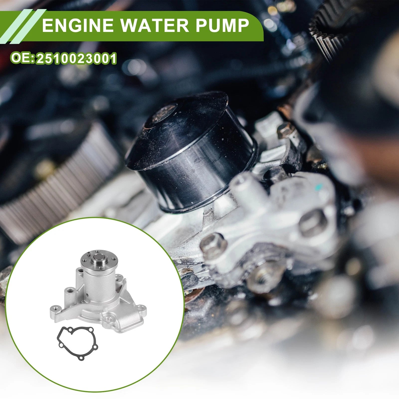 Engine Water Pump Replacement for Hyundai Trajet (2003–2008)