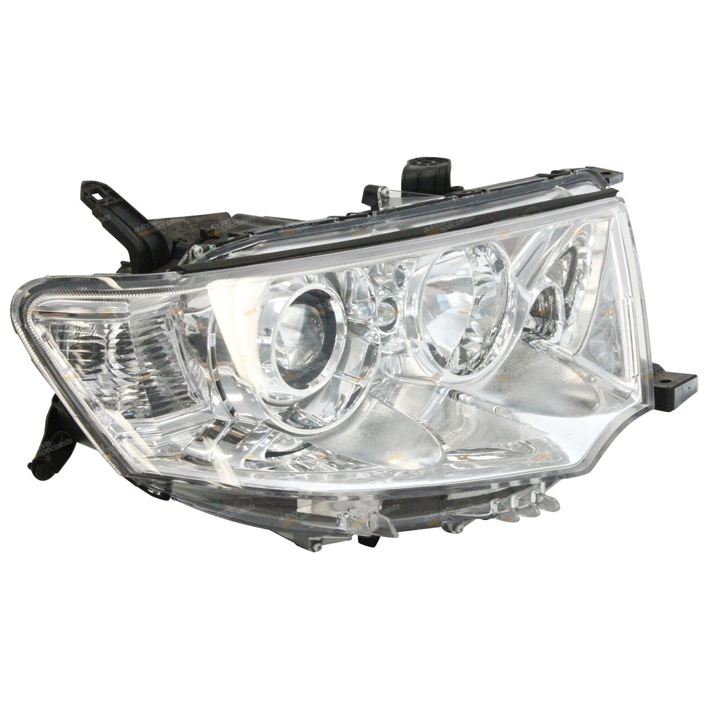 2X Clear Projector Headlights Pair for Mitsubishi Challenger PB (2009–2013)