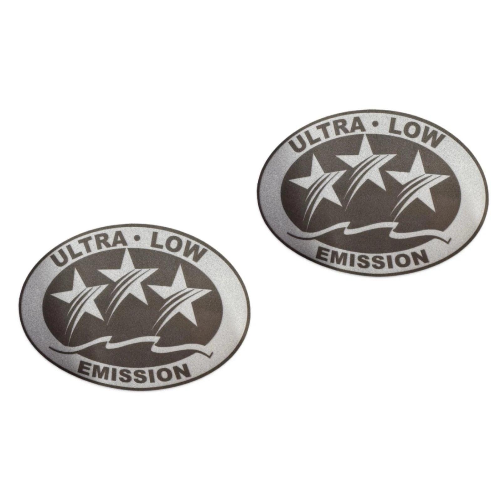 2X Outboard Graphic Light Gray Sticker Decal for Outboard Engine