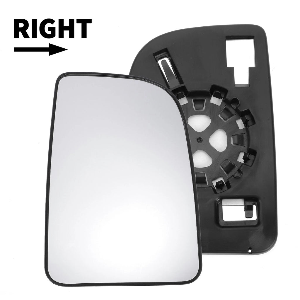 Right Upper White Mirror Glass for Mercedes Sprinter (Non-heated)