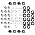 Front Upper Lower A-Arm Bushing Kit for Honda Sportrax 300 TRX300EX (1993–2004)