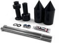 Black Spike Frame Slider Crash Protector for Kawasaki Z1000 (2003–2006)