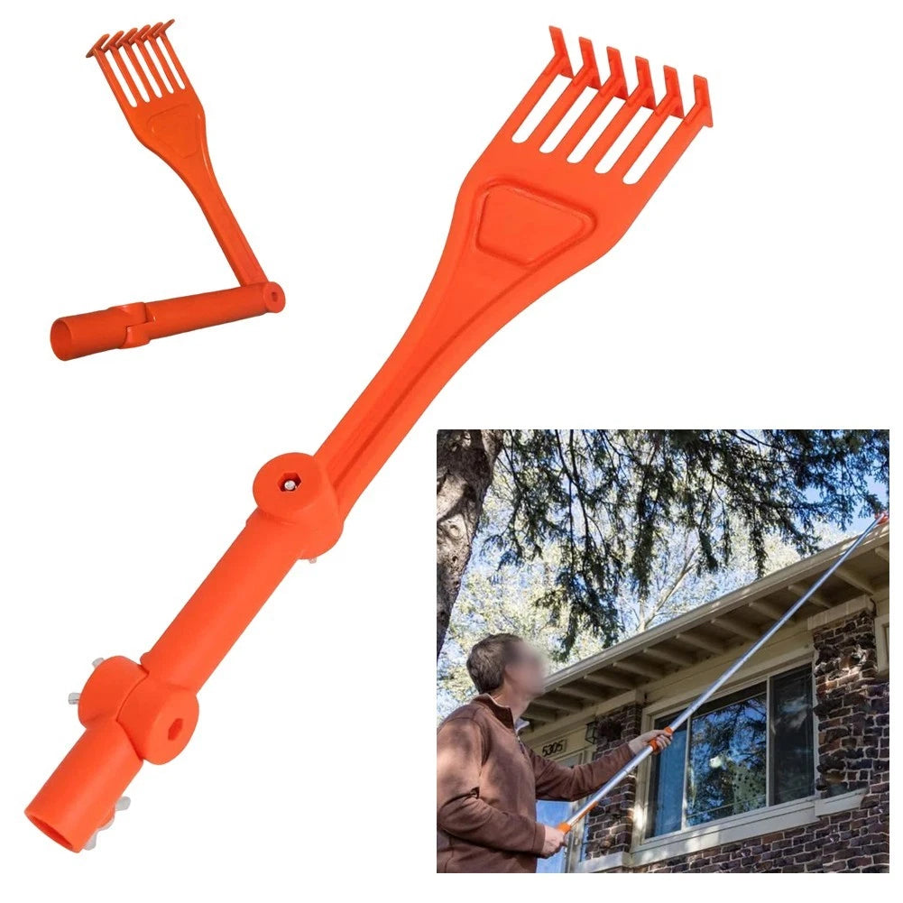 Compact Gutter Cleaning Tool for Easy Storage