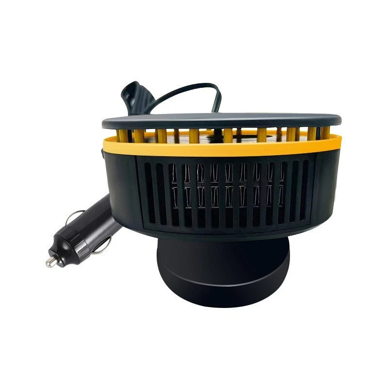 12V Folding Car Heater for Fog and Defrost (360 Degree Rotating Base)