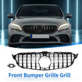 Front Upper Bumper Grille Grill Replacement for Mercedes-Benz C250 (2015–2018)