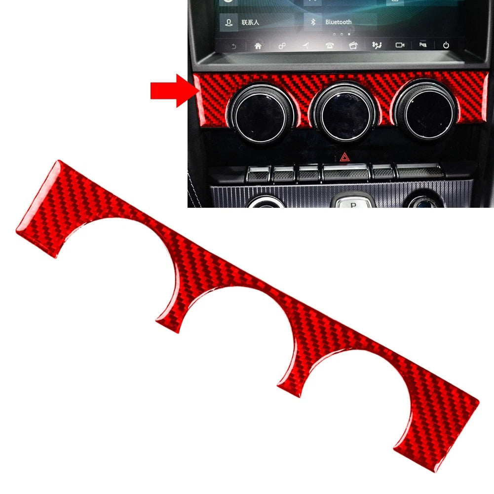 AC Climate Console Knob Upper Cover Trim for Jaguar F-Type (2013–2024)