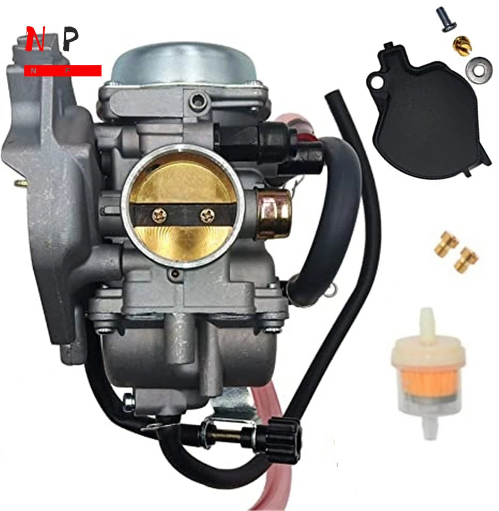 Carburetor & Choke Cable Eliminator for Kawasaki Prairie 360 (2003–2006)