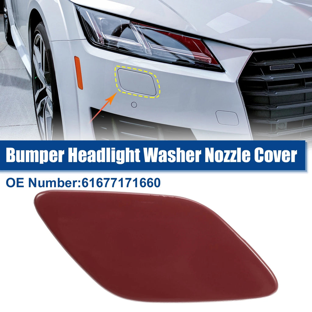 Front Headlight Washer Cover Cap Replacement for BMW 335i (2007–2013)
