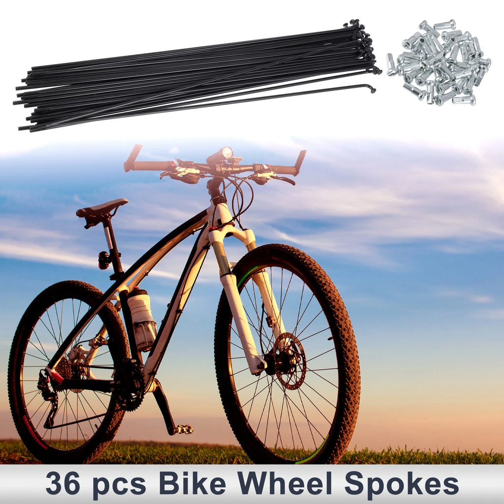 Bicycle Spokes Nipple 45 Steel Black Universal for Universal Models (—)