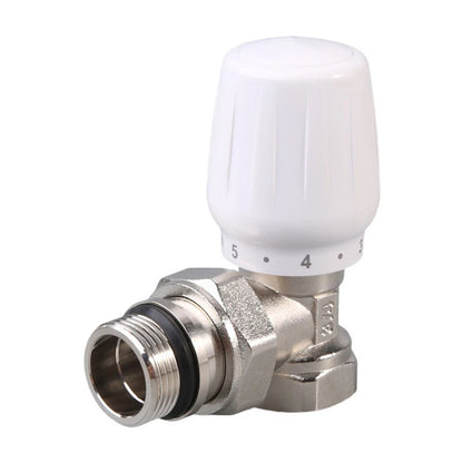 Radiator Manual Angle Control Valve 12 Inch for Residential Heating Systems