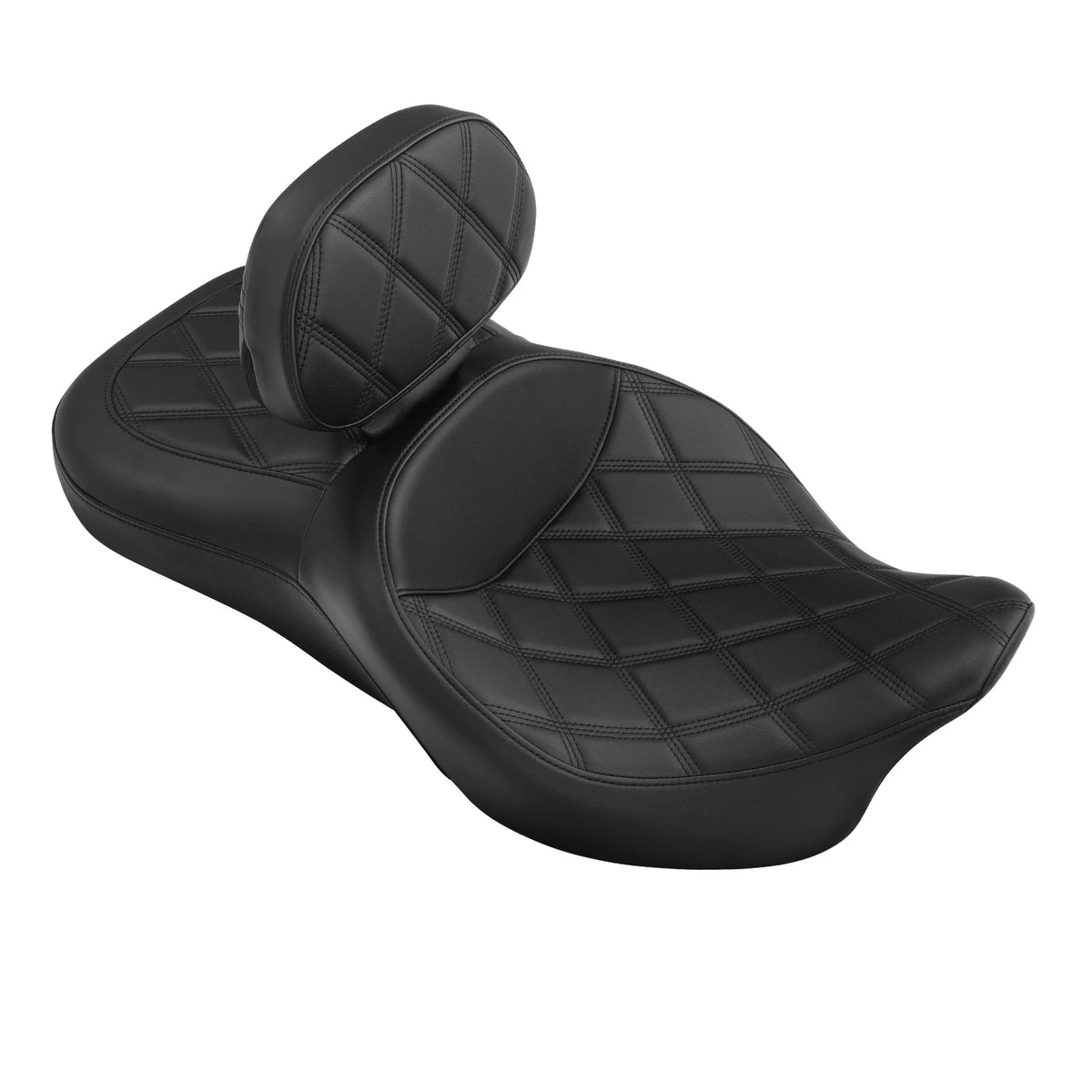 Driver Passenger Seat & Rider Backrest for Harley Road Street Glide (2009–2023)
