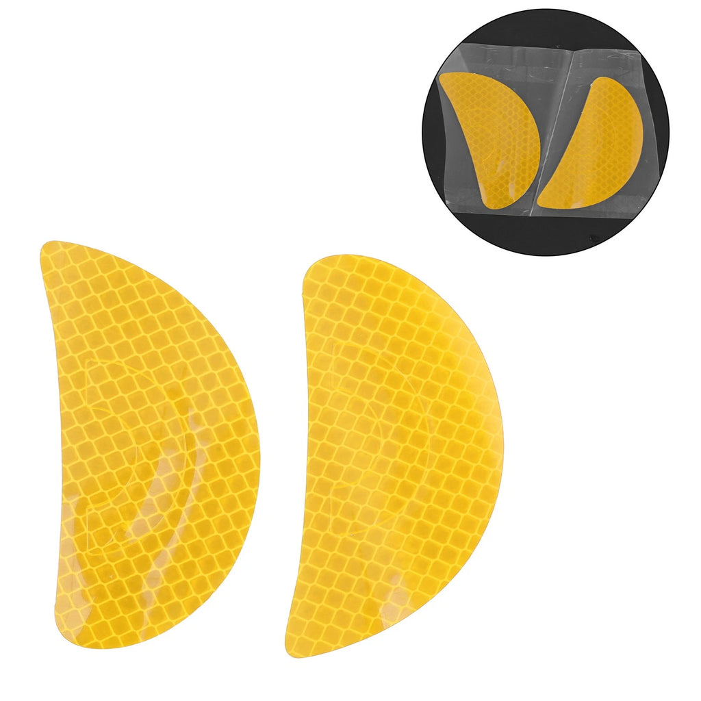 Reflective Bumper Decal for Universal Vehicles (Fluorescent Yellow)