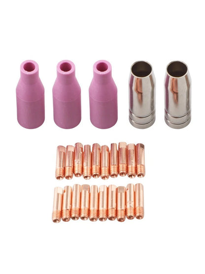 25-Piece MIG Welder Accessory Set