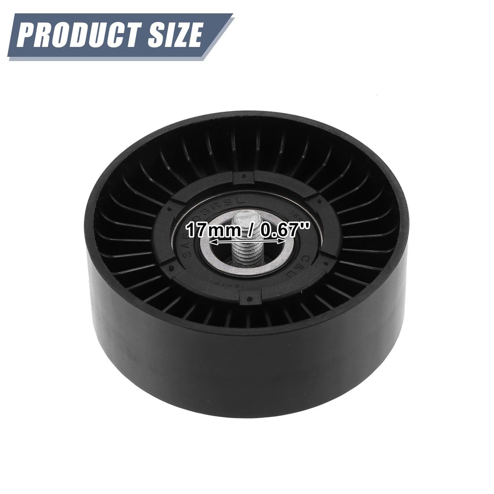 Drive Belt Idler Pulley Replacement for Mercedes-Benz C 230 (2000–2010)