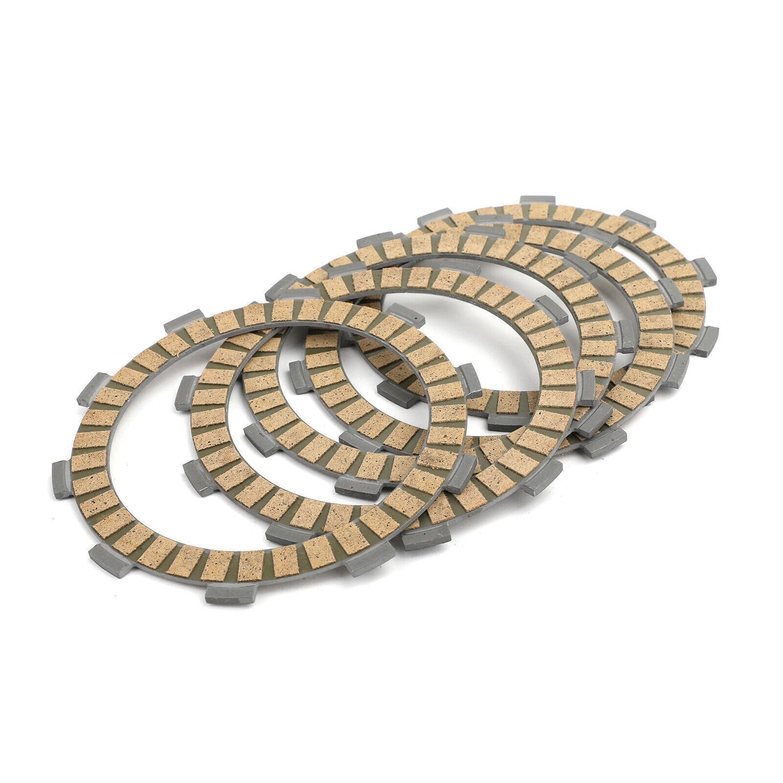 Clutch Friction Plate Kit for Yamaha SR185 (H/J), XT200 (J/K), TY125, YZ125 (X/C/F/G)