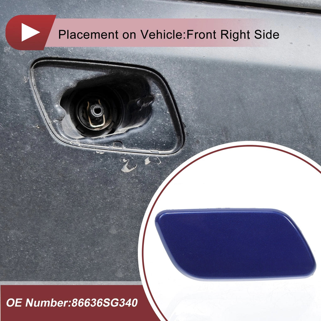 Front Right Washer Nozzle Cover Cap Replacement for Subaru Forester 2016-2018