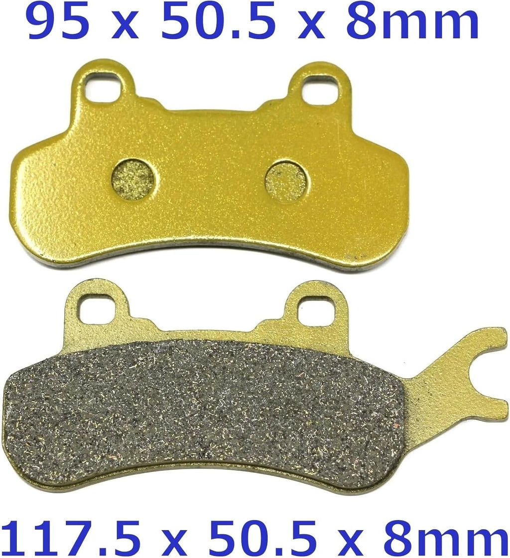 F+R Brake Pads for Can-Am Maverick X3 R (2017–2019)
