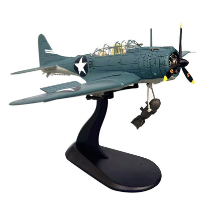 SBD Dauntless Alloy Model WWII Dive Bomber 1:72 Scale (14cm)