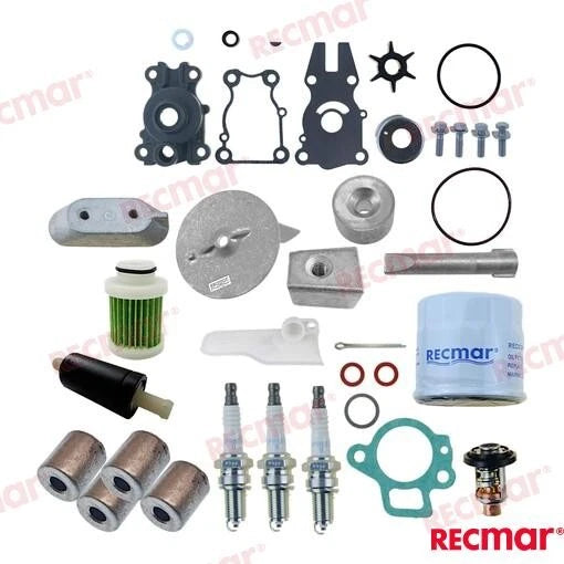 Maintenance Service Kit for Yamaha 30HP 40HP F30B (2009–Present) F40F (2009–Present)