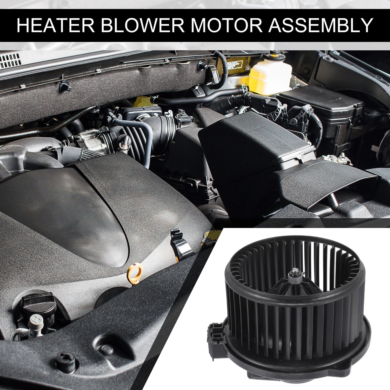 HVAC Heater Blower Motor Assembly Replacement for Toyota Sienna (2011–2020)