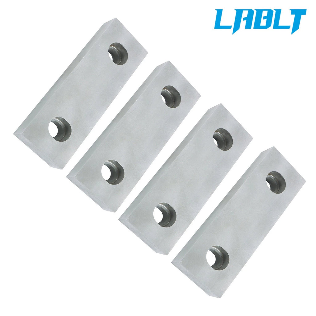 Set of 4 Machinable Soft Jaws for 6" Mill Vises (LABLT)