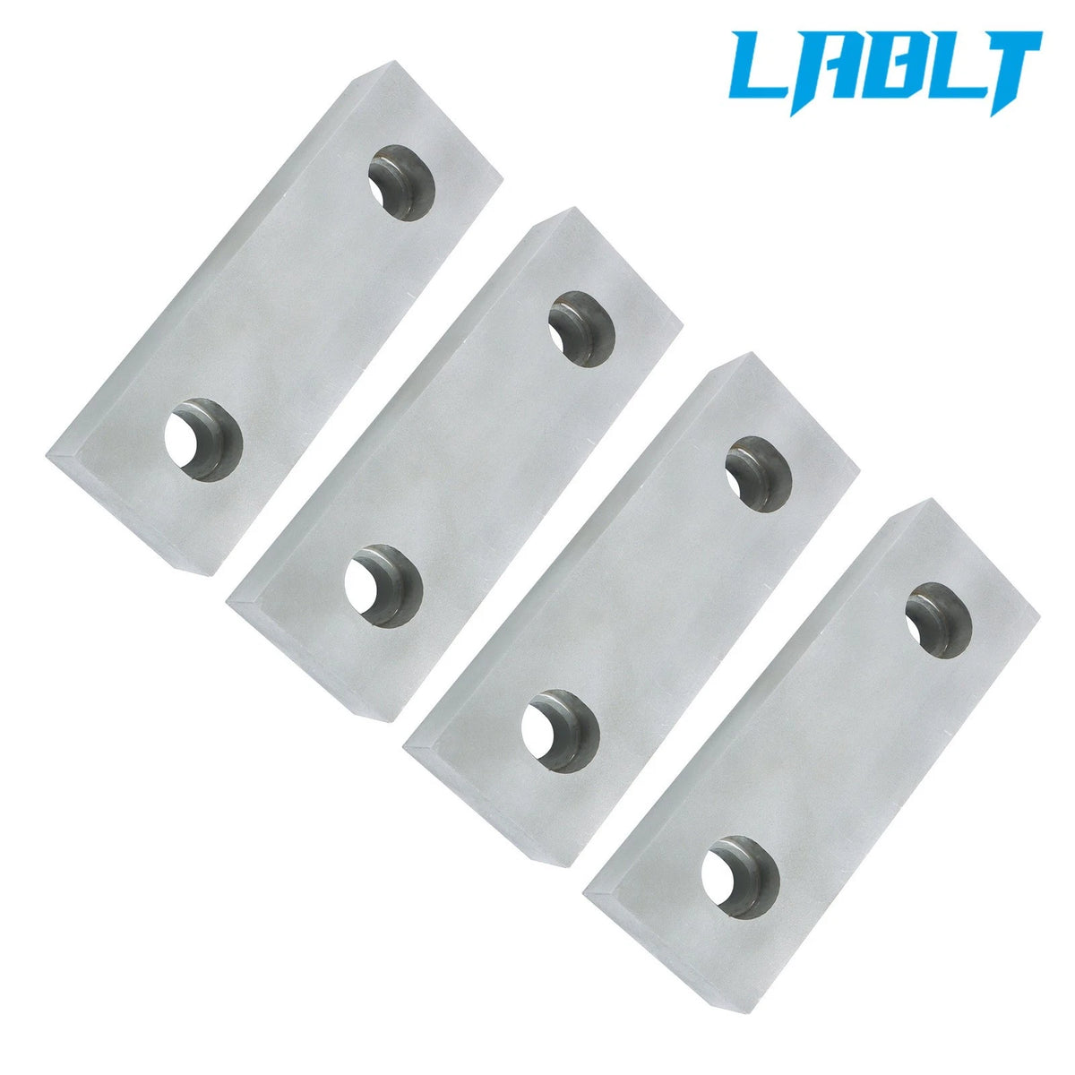 Set of 4 Machinable Soft Jaws for 6" Mill Vises (LABLT)