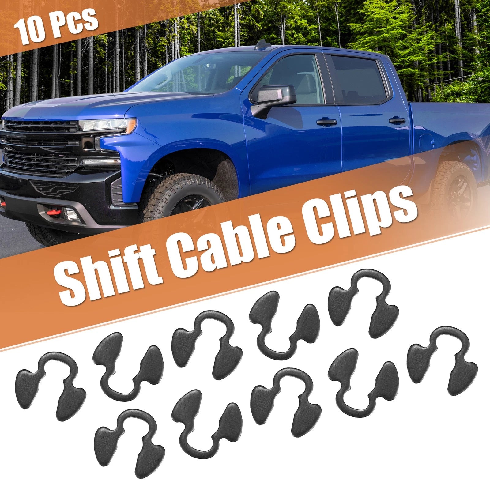 10 Pcs Shift Cable Clips Replacement for Chevy Silverado GMC Sierra (2001–2019)