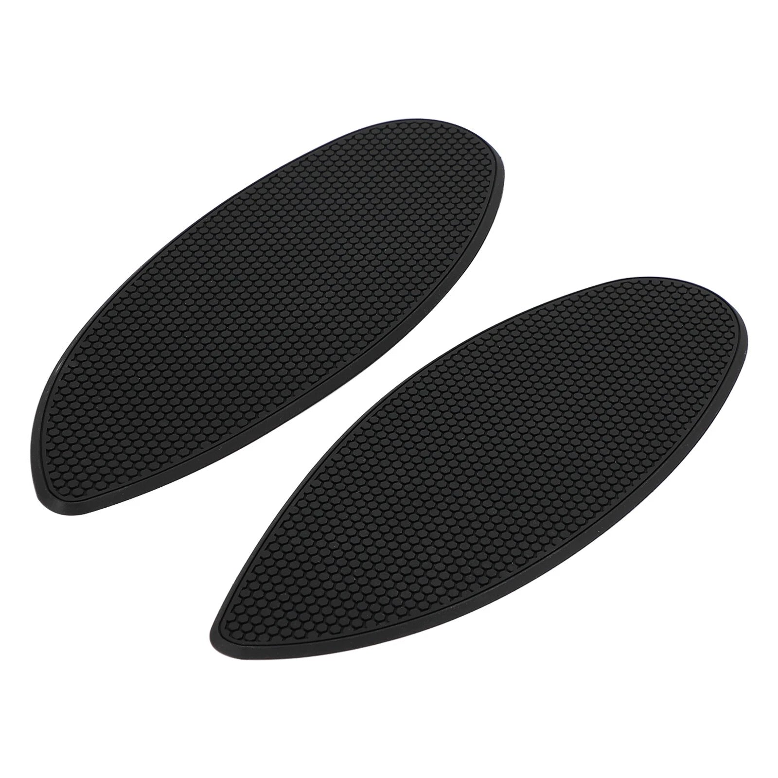2X Tank Traction Grip Pads Black for Aprilia RS 660 / Tuono 660 (2021–2022)
