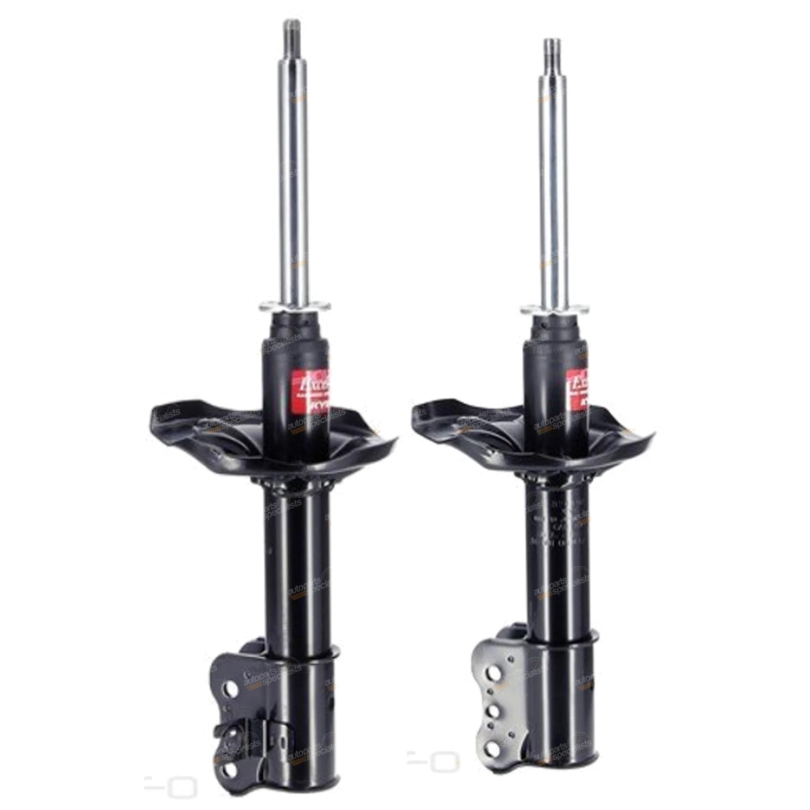 2 Front Gas Strut Shock Absorbers for Mazda 626 (1997–2002)