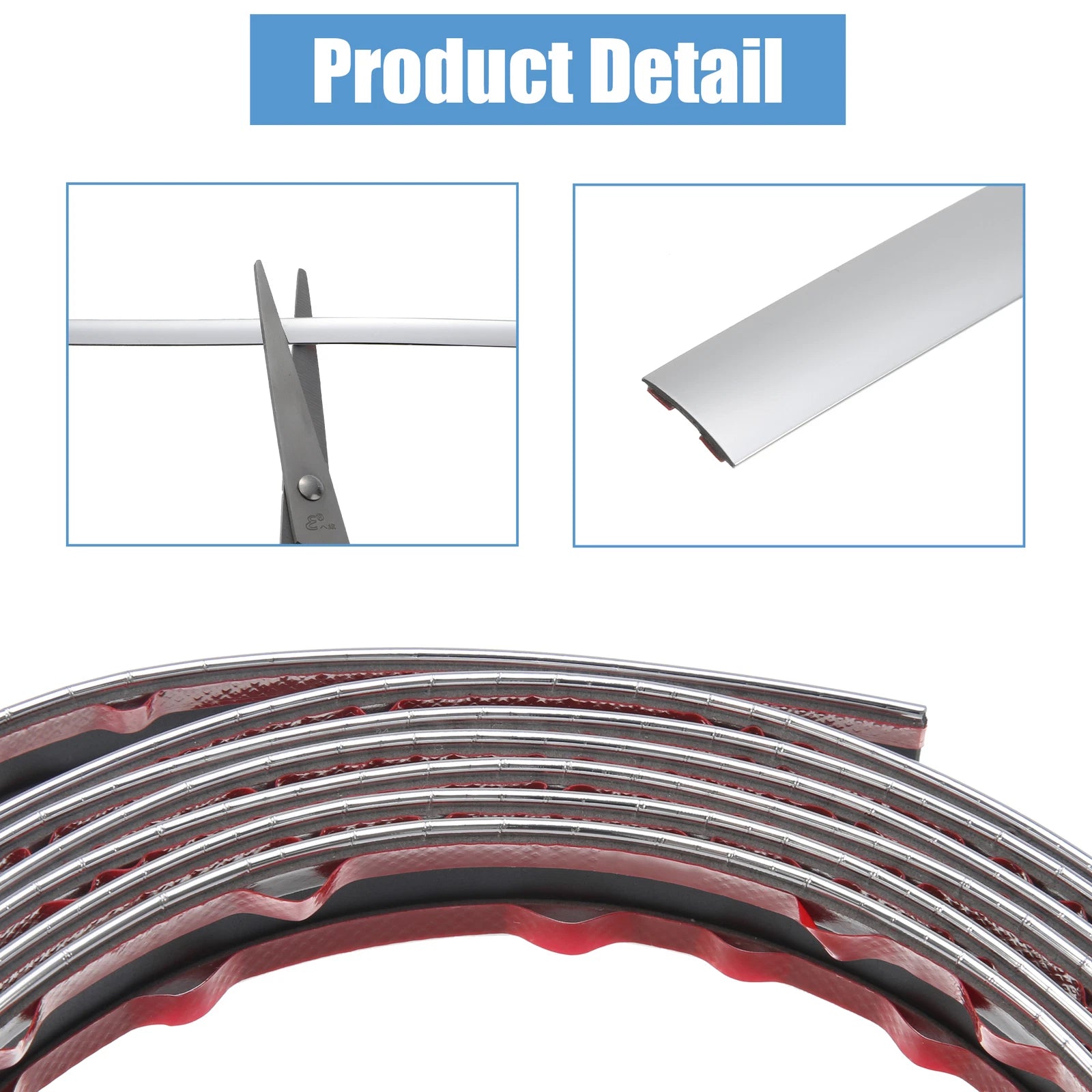 18mm Wide Bumper Protector Strip for Auto Trim (16ft)