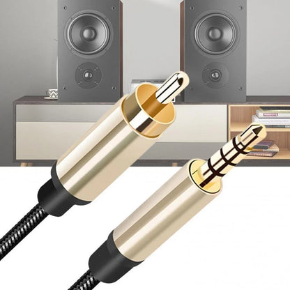 Coaxial SPDIF Cable 3.5mm to RCA for Digital Audio (TV Soundbar)