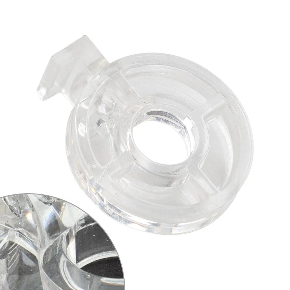 1/2" Clear Free Motion Couching Ruler Presser Foot for Low Shank (Low Shank)
