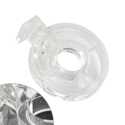 1/2" Clear Free Motion Couching Ruler Presser Foot for Low Shank (Low Shank)